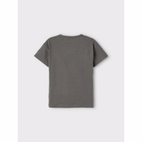 NAME IT Tee Lekii Dark Grey Melange